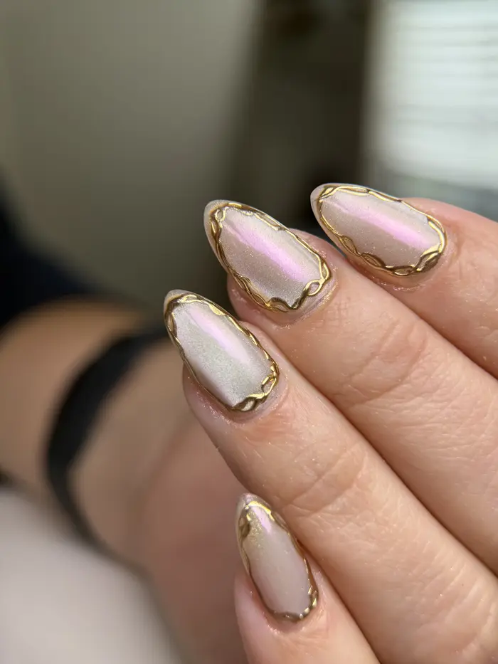 Diseño de uñas realizado en el estudio #17